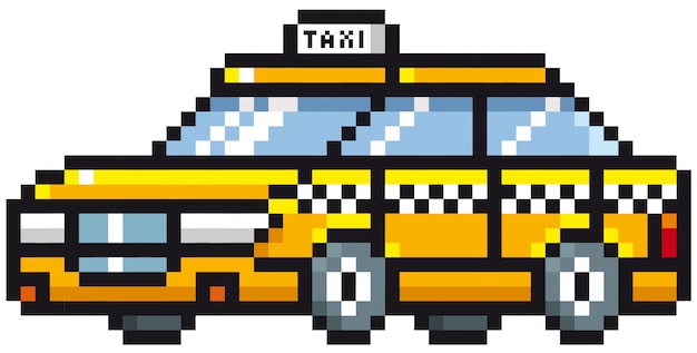 Taxi De Dessin Animé