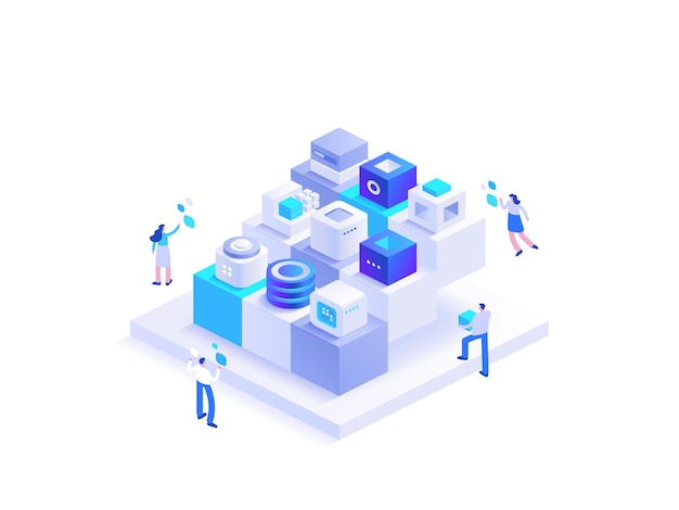 Tech_isometric_concept_8