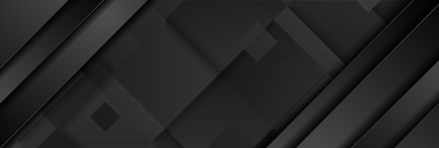Technique noire arrière-plan géométrique abstrait