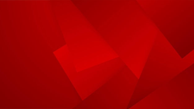 Technologie de motif de lignes abstraites sur fond de dégradés rouges
