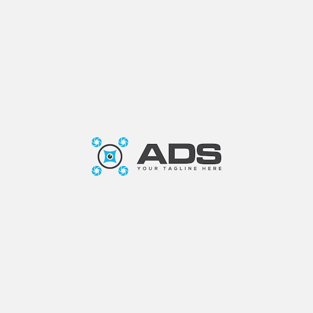 Technologie de mouche du logo ADS Auto Drone System