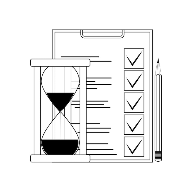 Temps Pour L'examen De Test