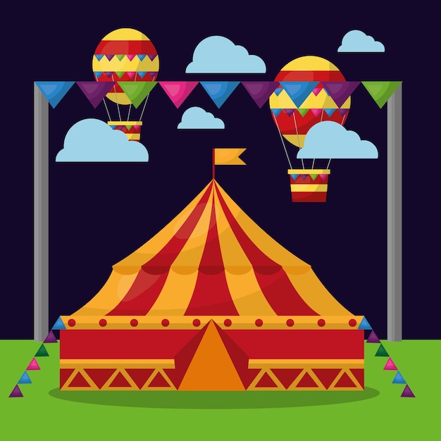 Tente De Cirque De Carnaval
