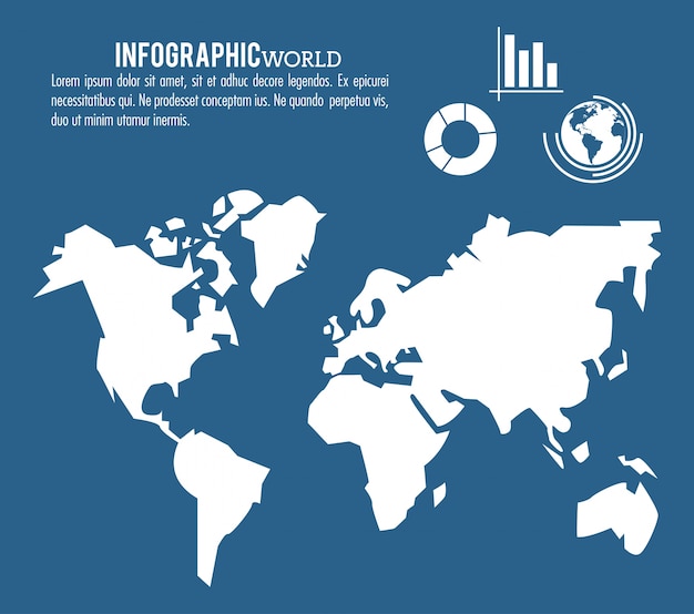 Terre Monde Infographique