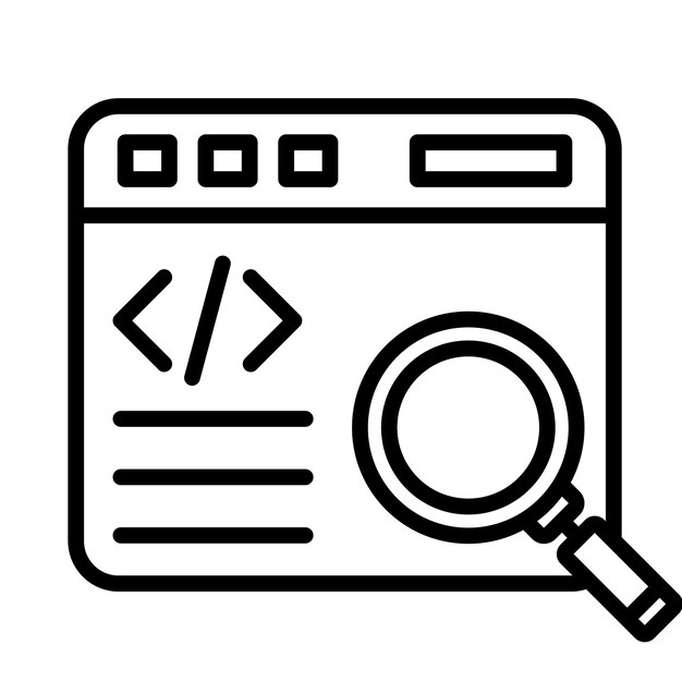 Test du code du style d'illustration vectorielle