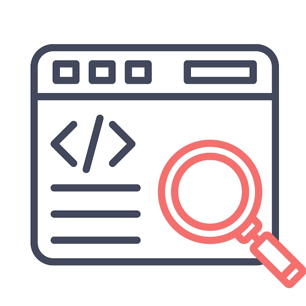 Test du code du style d'illustration vectorielle