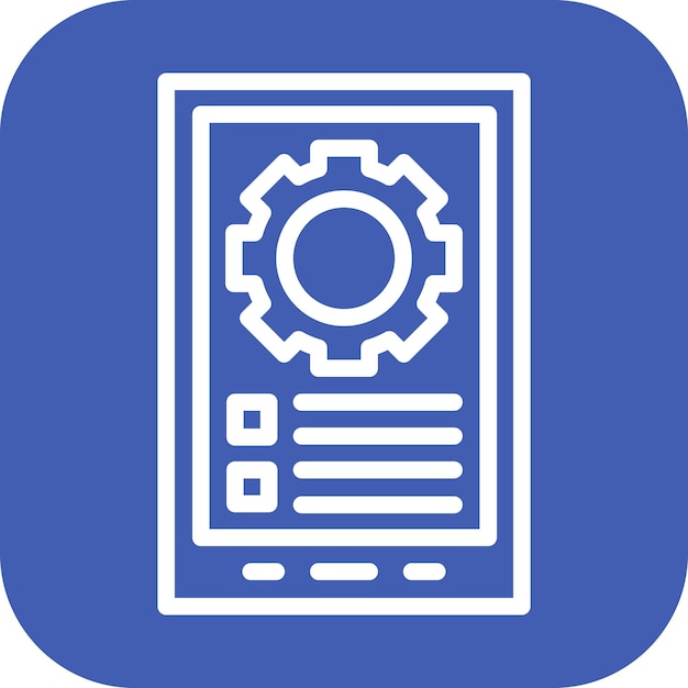Test manuel de l'image vectorielle de l'icône Peut être utilisé pour l'assurance qualité