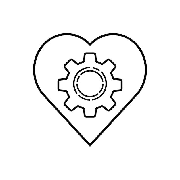 Tête linéaire comme intelligence artificielle trait plat tendance design graphique moderne ai ou iot logotype isolé sur fond blanc concept d'homme du futur et cerveau numérique comme l'apprentissage automatique