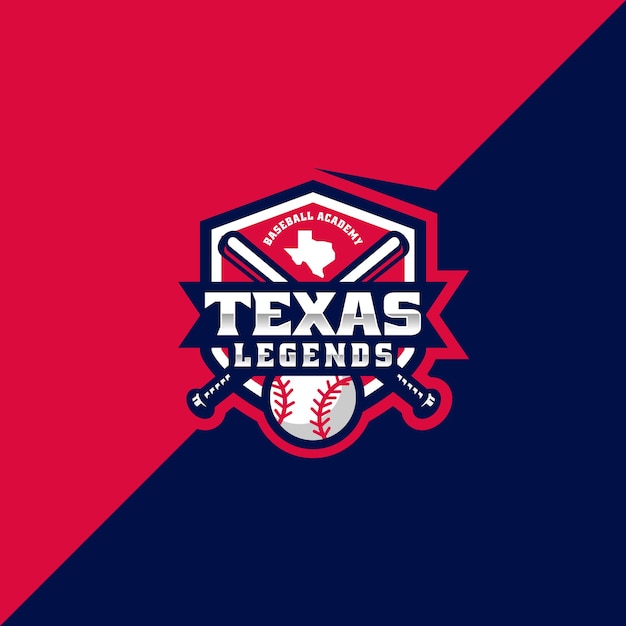 Texas Baseball Esport Et Logo Sport