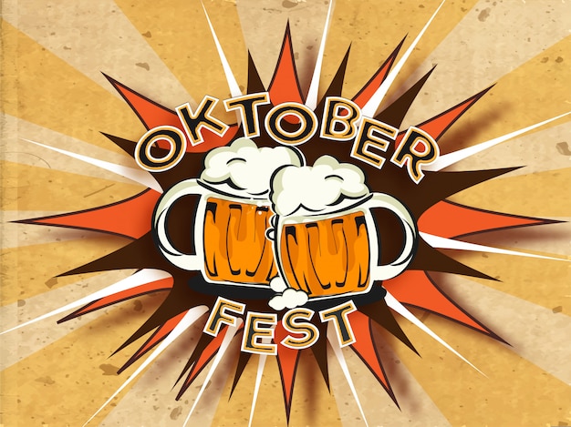 Texte D'oktoberfest De Style Vintage