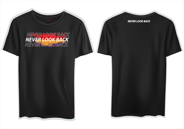 texte de slogan de vecteur t shirt design de maquette élégant