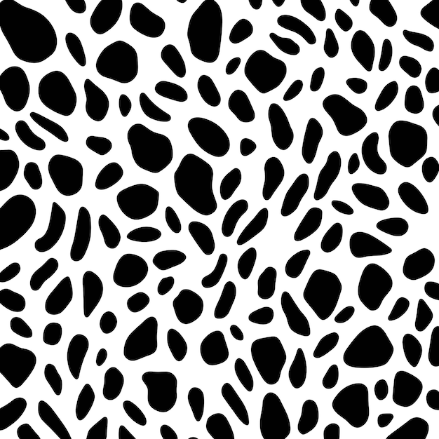 Texture Animale Du Léopard Pattern Vectoriel Sans Couture Illustration Du Modèle Vectoriel De La Peau De Léopard