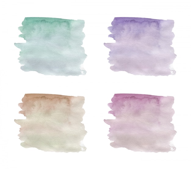 Texture Aquarelle De Coup De Pinceau 4.