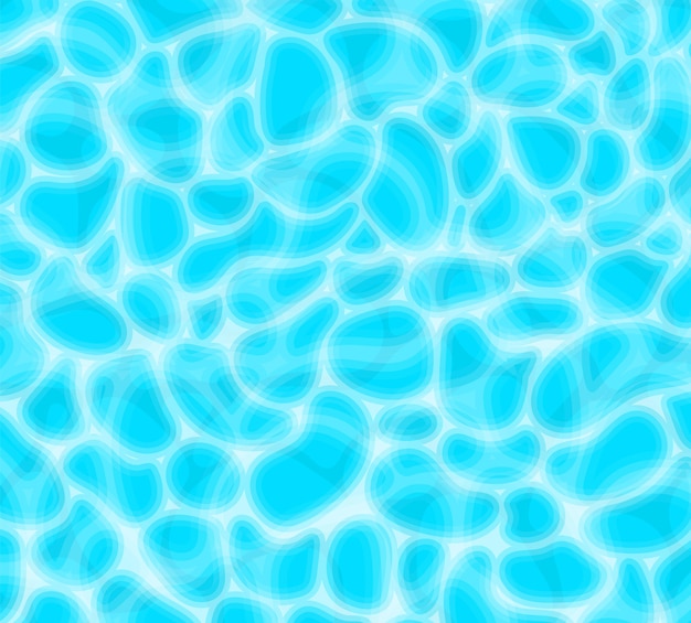 Texture D'arrière-plan De La Piscine D'eau Bleue