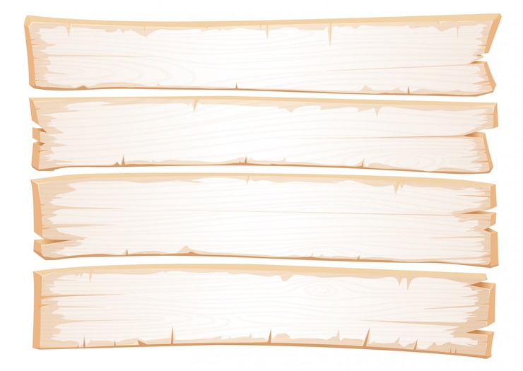 Vecteur texture blanche en bois de vecteur. vieilles planches de bois minable.