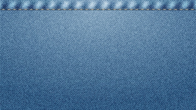 Texture bleu denim jeans classique avec couture.