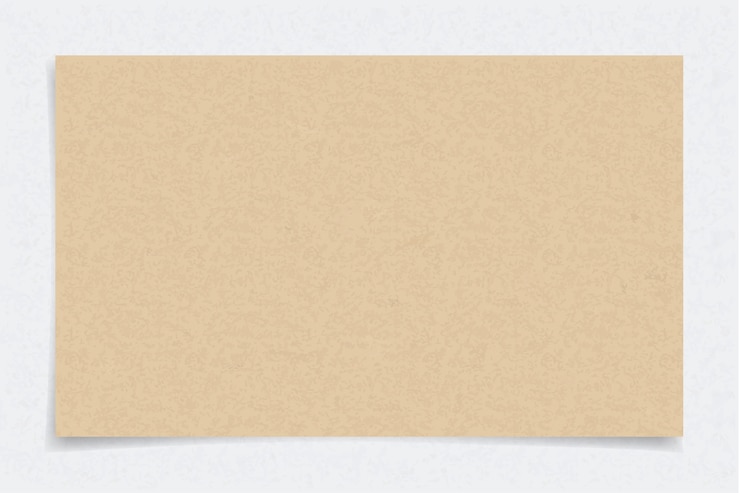 Vecteur texture du papier brun.