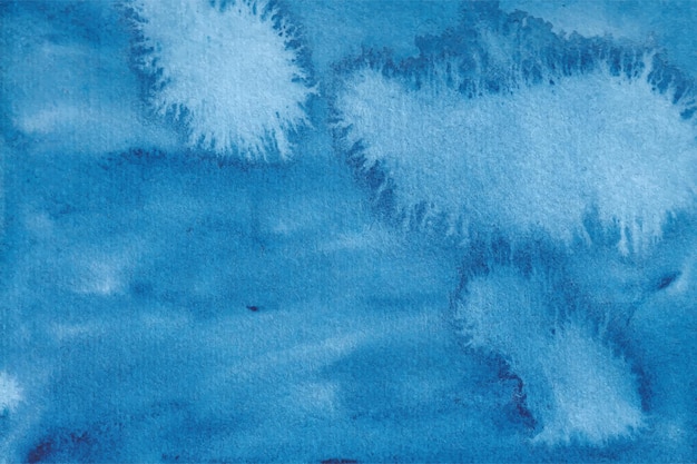 Texture De Fond Abstrait Aquarelle Bleu