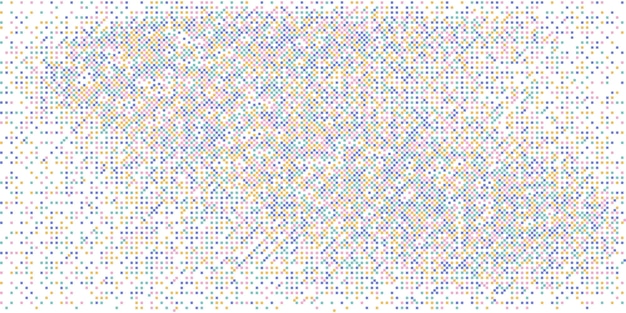 Texture De Fond Abstraite Pixelée Avec De Petits Pixels De Couleur Et Illustration Vectorielle De Bitmap Vectoriel