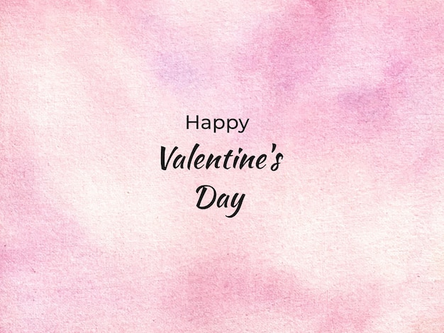 Texture de fond aquarelle abstraite Saint Valentin