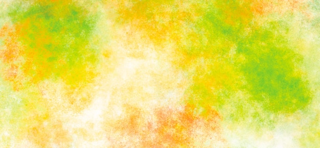 texture de fond aquarelle vert et jaune