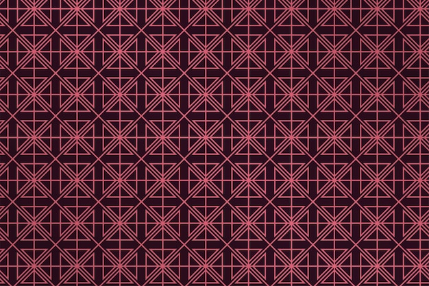Une texture de fond rose vectorielle continue Motif géométrique abstrait avec des lignes de rayures