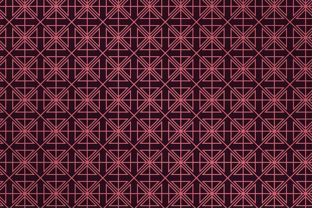 Une texture de fond rose vectorielle continue Motif géométrique abstrait avec des lignes de rayures