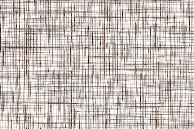 Texture de fond de vecteur de toile de jute marron