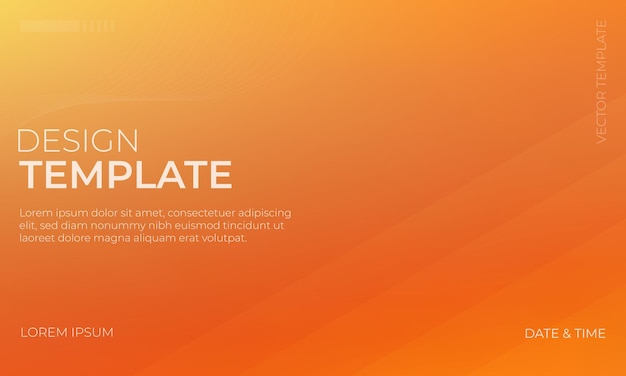 Texture granuleuse de gradient vectoriel coloré avec des tons orange et or
