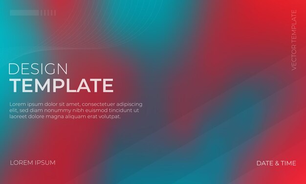 Texture granuleuse en gradient vectoriel dans les couleurs rouge et bleu teal