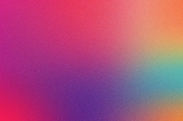 Texture granuleuse gradiente colorée pour des projets de conception audacieux