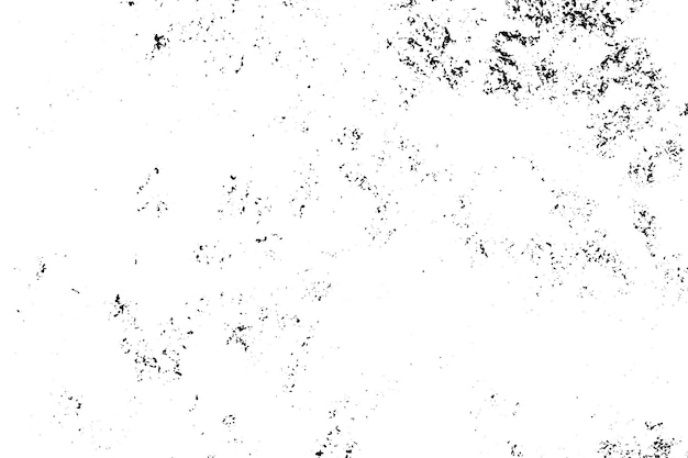Vecteur texture grunge noir et blanc modèle de fond monochrome abstrait de fissures, de puces et de rayures