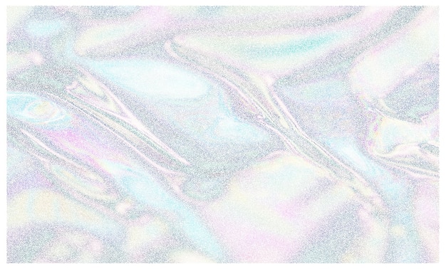 Texture holographique à pointes irisante avec des tons pastels doux