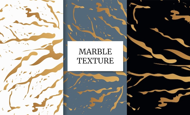 Texture Marbre. Ensemble De Marbre De Différentes Nuances. Motif Vectoriel