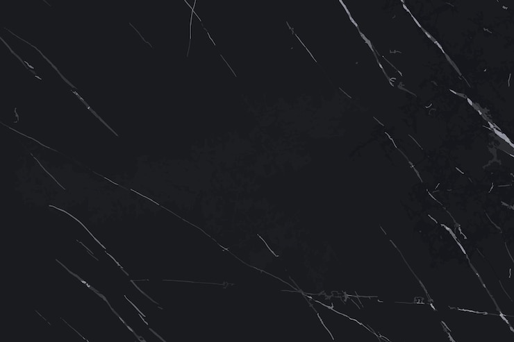 Vecteur texture de marbre noir minimaliste abstraite