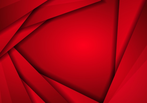 Texture De Métal Fond Rouge, Métal Abstraite Rouge Avec Disposition Du Cadre Triangle