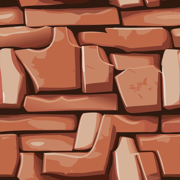Texture de mur de brique abstraite stylisée