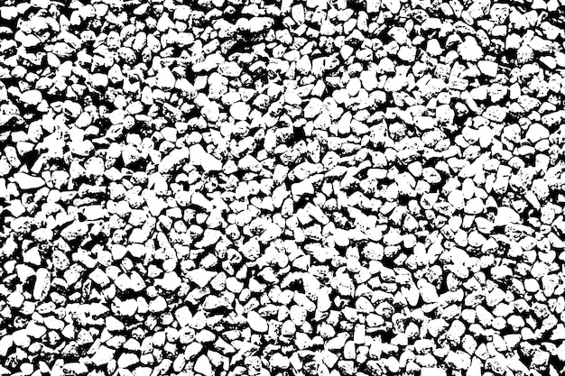 Une texture noire et blanche d'une surface rugueuse avec une texture rugueuse.