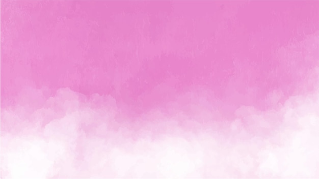 Texture de nuage rose à l'aquarelle