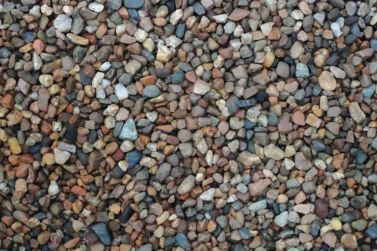 Vecteur texture de pierre multicolore pour l'illustration vectorielle du motif et du fond