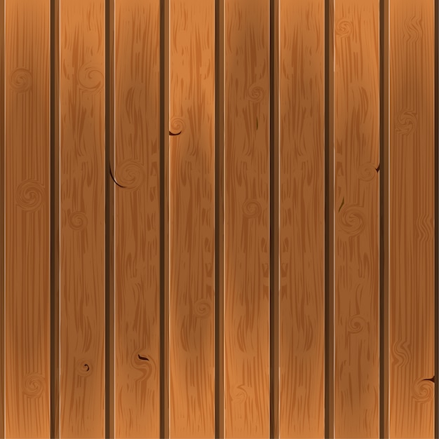 Texture De Planches De Bois. Illustration