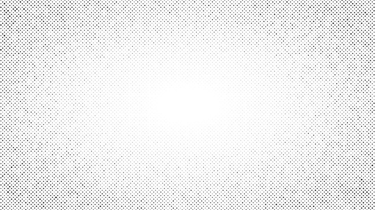 Vecteur texture radiale demi-teinte. fond de grain de style comique. cadre texturé délavé pop art. sable grunge