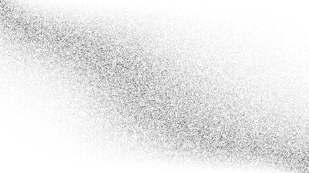 Texture De Sable Granuleux. Fond Dégradé Pointillé Ondulé. Fond D'écran De Dotwork De Bruit Grunge. Points Noirs