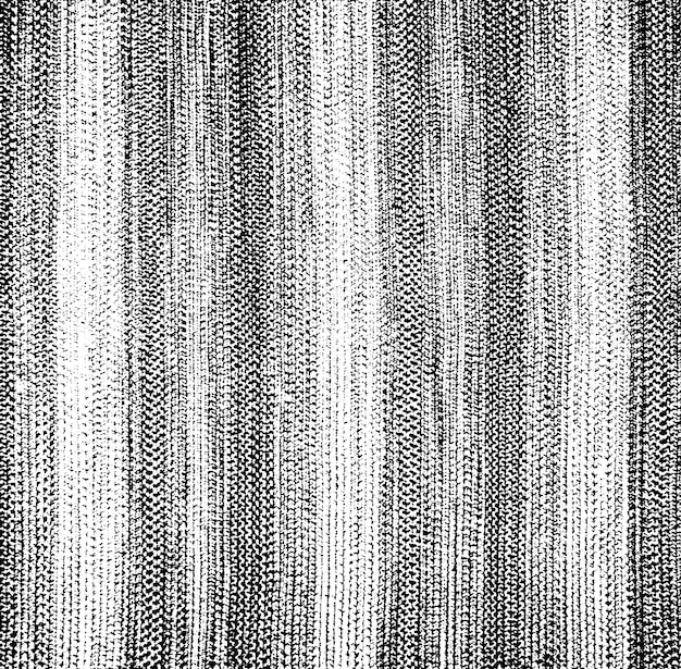 Vecteur texture de tissu monochrome grunge