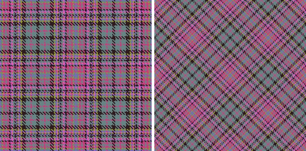 Vecteur texture tissu textile motif plaid fond vector seamless check tartan