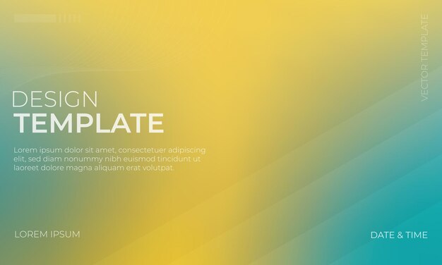 Texture vectorielle dorée brillante avec gradient jaune et teal