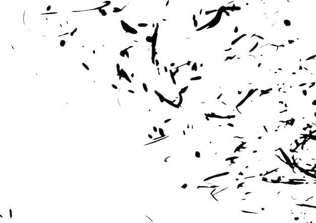 Texture vectorielle fissurée rustique avec de nombreuses fissures et rayures Abstrait arrière-plan Surface cassée et endommagée