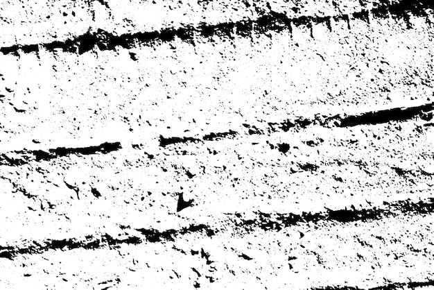 Texture vectorielle grunge rustique avec grain et taches Arrière-plan de bruit abstrait Surface altérée sale et endommagée Arrière-plane rugueuse détaillée Illustration graphique vectorielle avec EPS10 blanc transparent