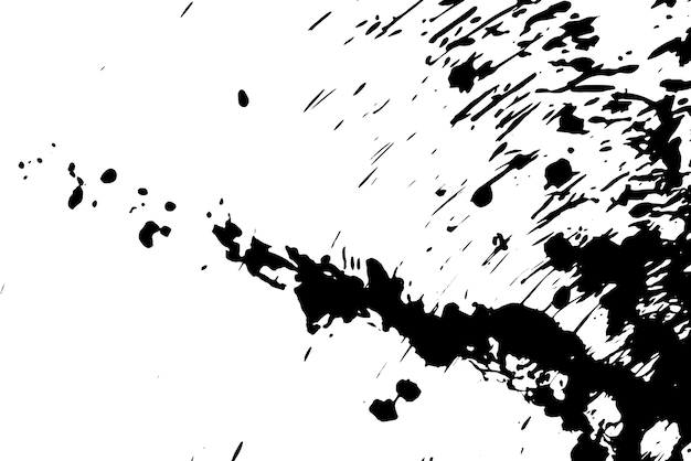 Texture vectorielle grunge rustique avec grain et taches Arrière-plan de bruit abstrait Surface altérée