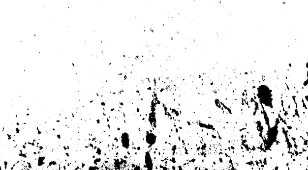 Texture vectorielle grunge rustique avec grain et taches fond de bruit abstrait surface altérée sale et endommagé toile de fond rugueuse détaillée illustration graphique vectoriel avec blanc transparent eps10